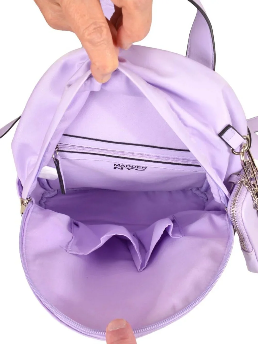Madden NYC Mini Backpack w/Coin Purse & Charm